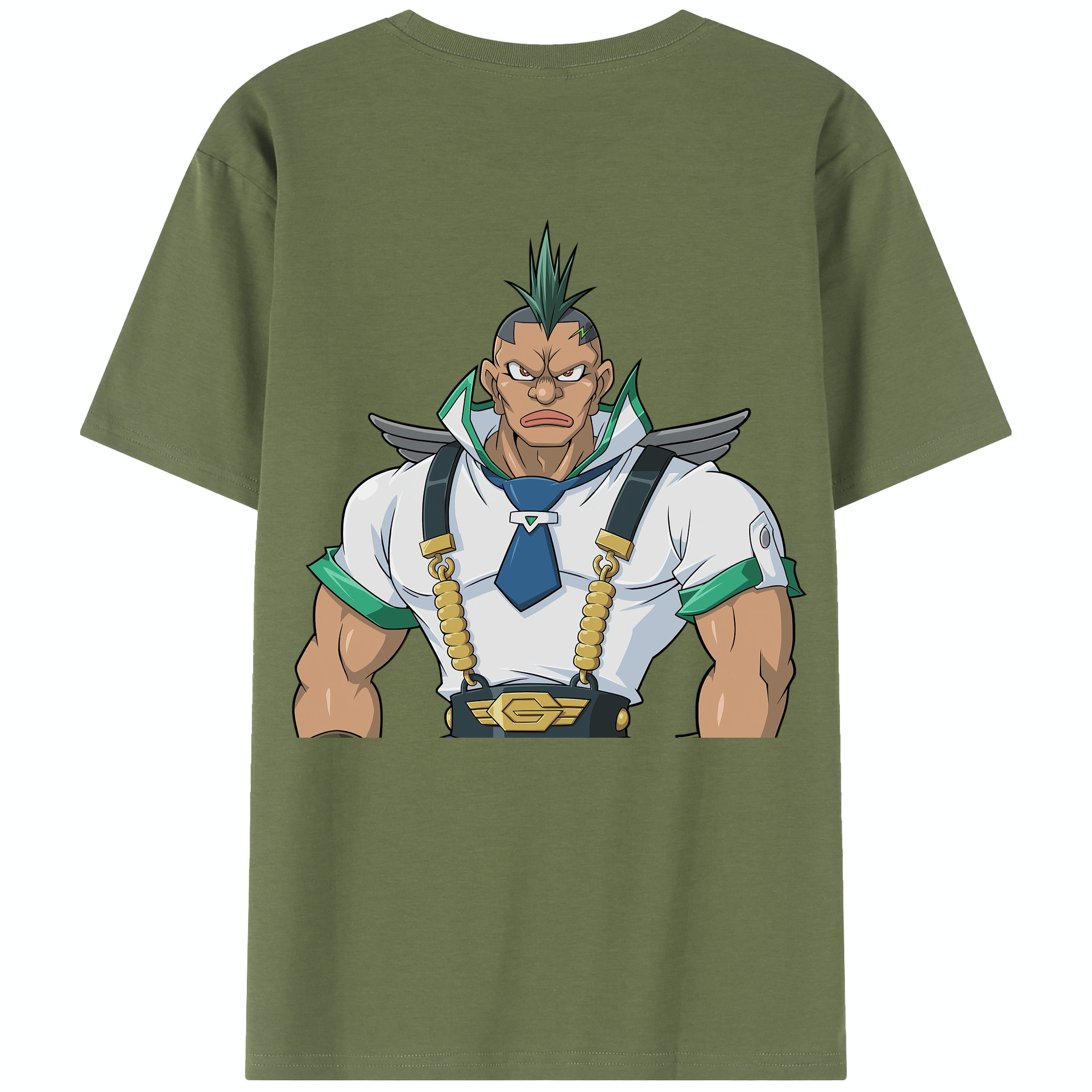 （画像用） 遊☆戯☆王 Yu-Gi-Oh! 綿100％半袖Tシャツ（背面プリント）